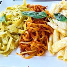 Arranged Food and Objects