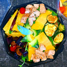 Arranged Food and Objects