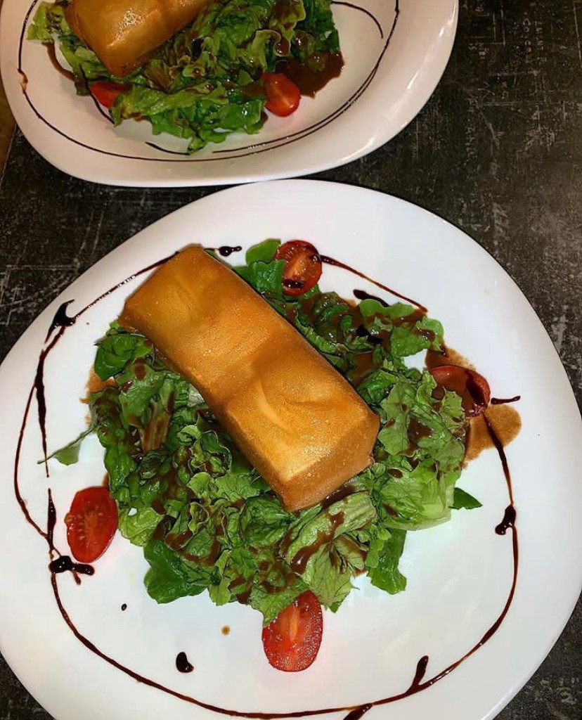 Arranged Food and Objects