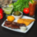 Brisket & Crispy Fish or Chicken Wings