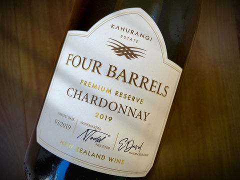 Kahurangi Estate, Four Barrels Wine Packaging Design