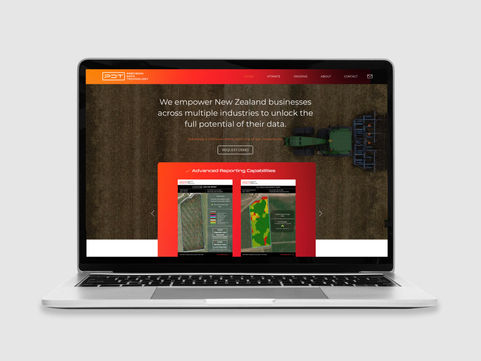 PDT - Precision Data Technology, website design