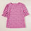 Thumbnail: Flower Eyelet Top - Jacquard Keyhole Flounce Sleeve