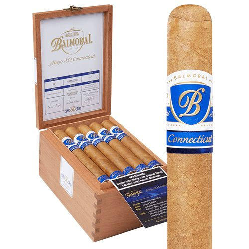 Balmoral Anejo XO Connecticut Petit Robusto(4.2"x48) Box of 20