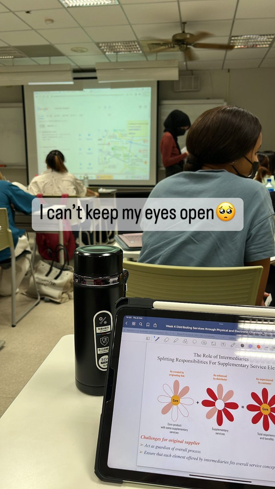 ง่วงจนตาจะหลุด