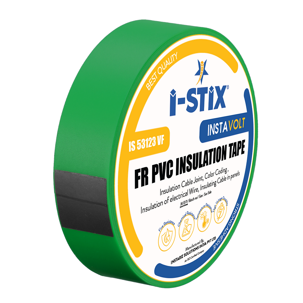 iSTIX PVC FR TAPE GREEN