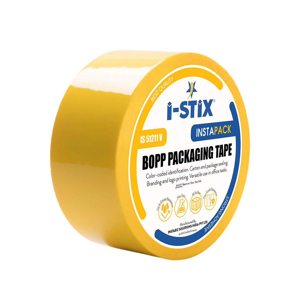 iSTIX BOPP TAPE YELLOW