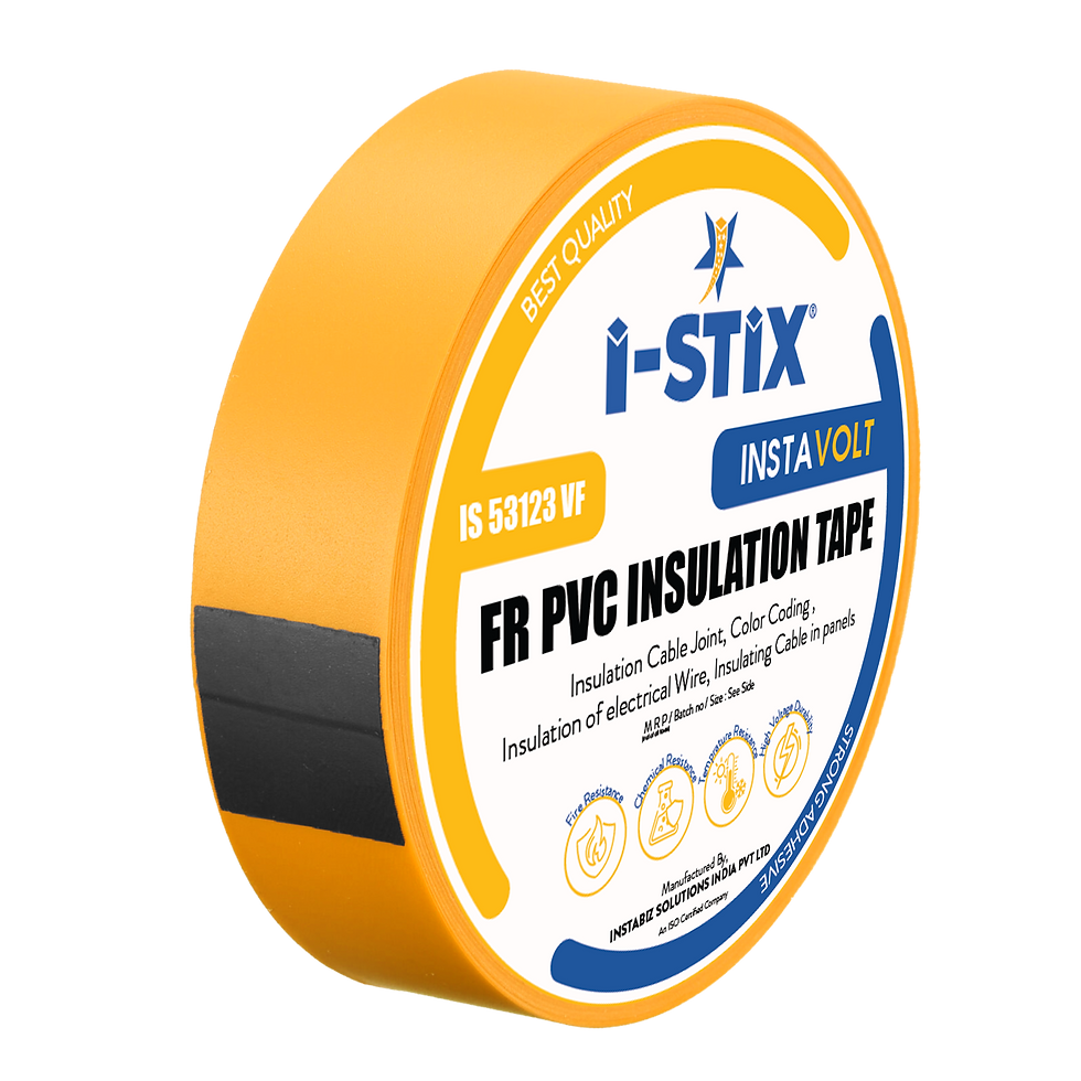 iSTIX PVC FR TAPE YELLOW