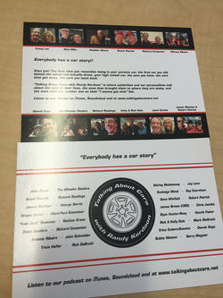 Talking About Cars Postcards