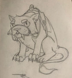 Sabertooth Riding Cat