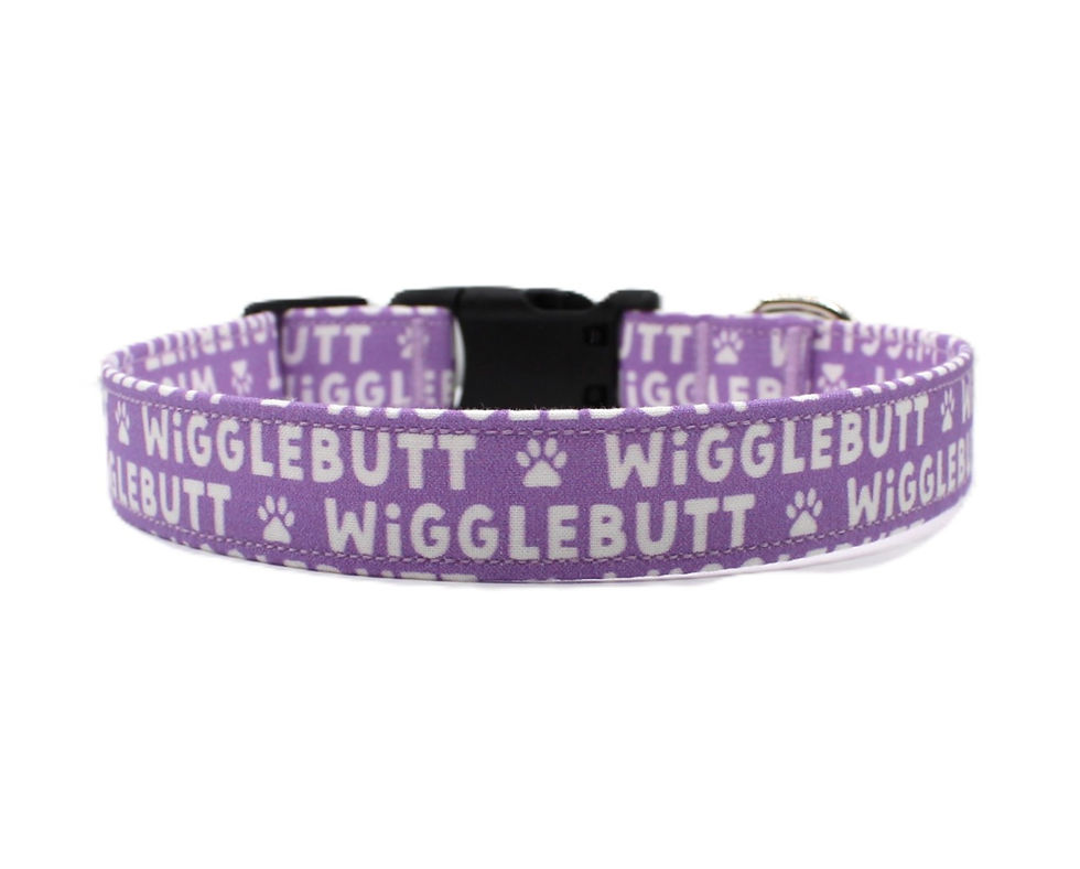 Thumbnail: Wigglebutt Dog Collar front view