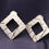 Thumbnail: Square Geometric Earrings