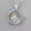 Thumbnail: Glass Wheel Pendant with Diamond