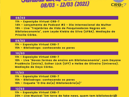 Semana do Bibliotecário - CRB-7