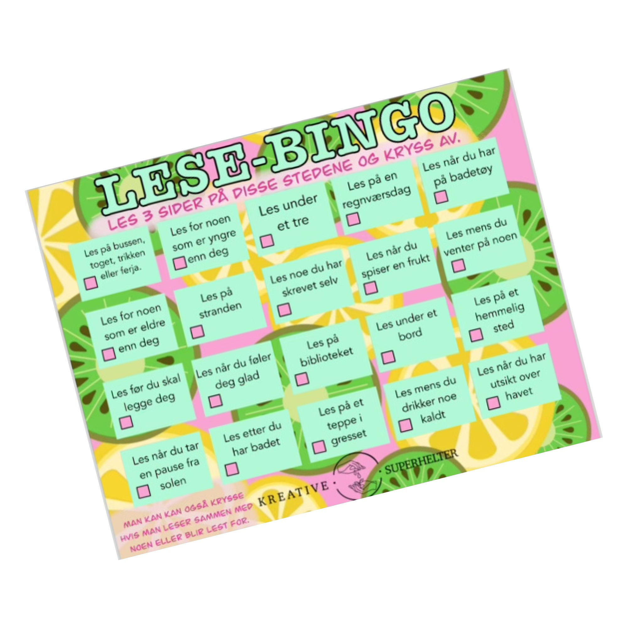 "Lesebingo" (PDF)