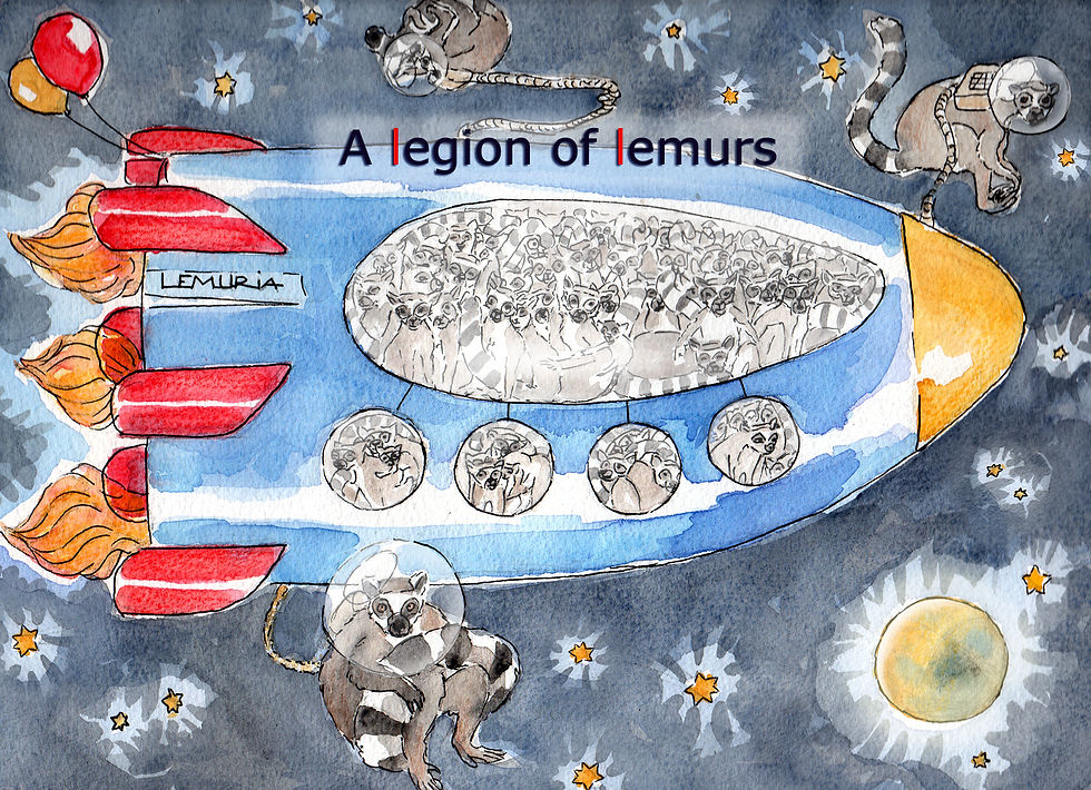 A legion of lemurs