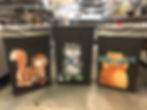 New look of the old trash cans in the Soup and sausage cafe