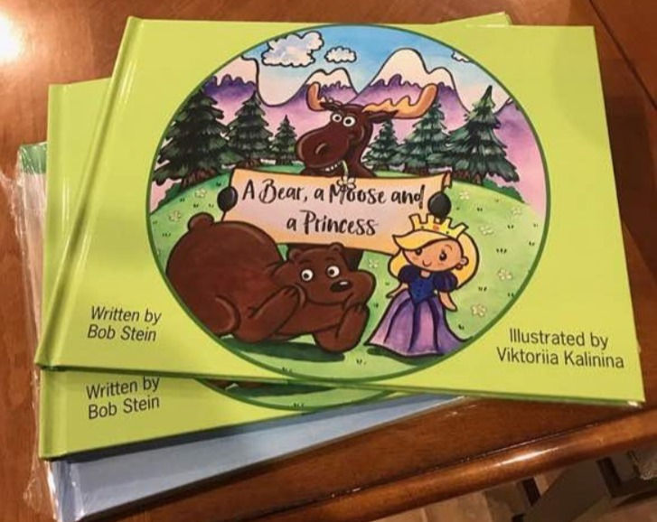 My first illustrated kid's book is published now!
