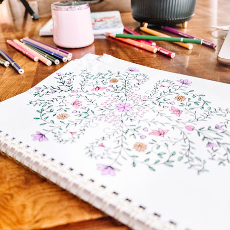 J'apprends que j'aime toujours colorier