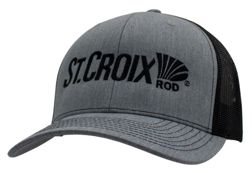 St. Croix Richardson Heather Grey Black Trucker Hat | St. Croix Japan