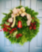 wreath with bell