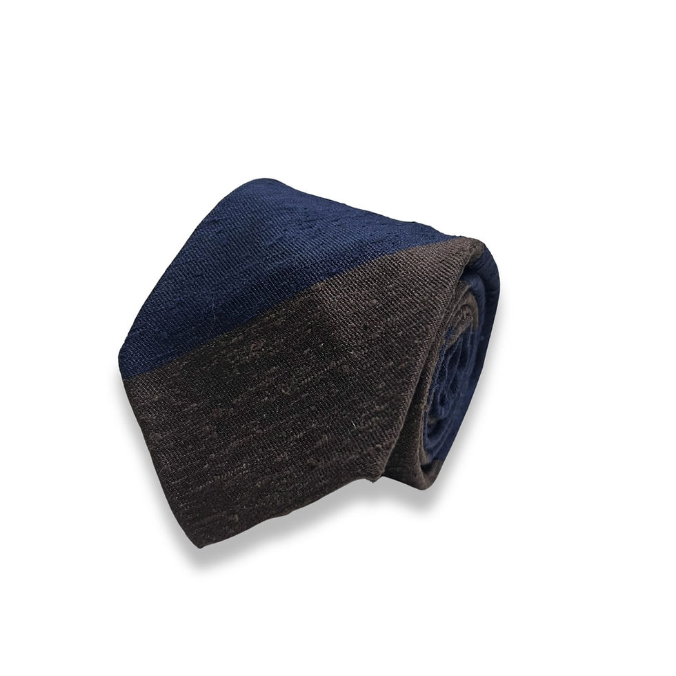 Thumbnail: Pasqua Shantung Tie in Brown