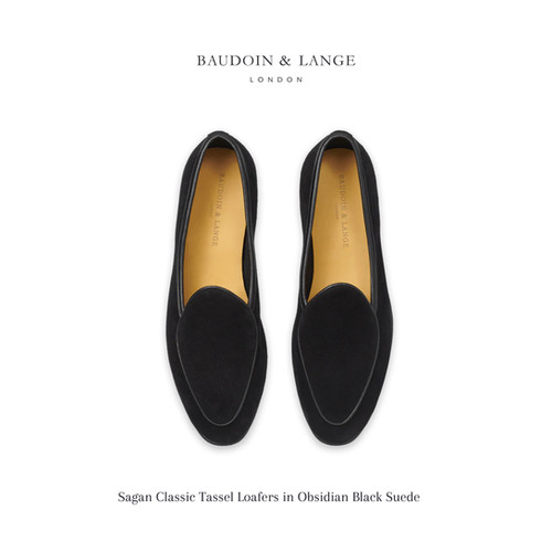 Baudoin & Lange Sagan Classic Plain (Black) | Common Suits