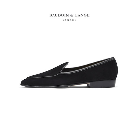 Baudoin & Lange Sagan Classic Plain (Black) | Common Suits