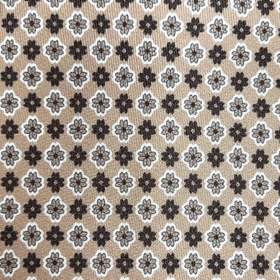 Thumbnail: Orlando Medallion Tie in Mocha
