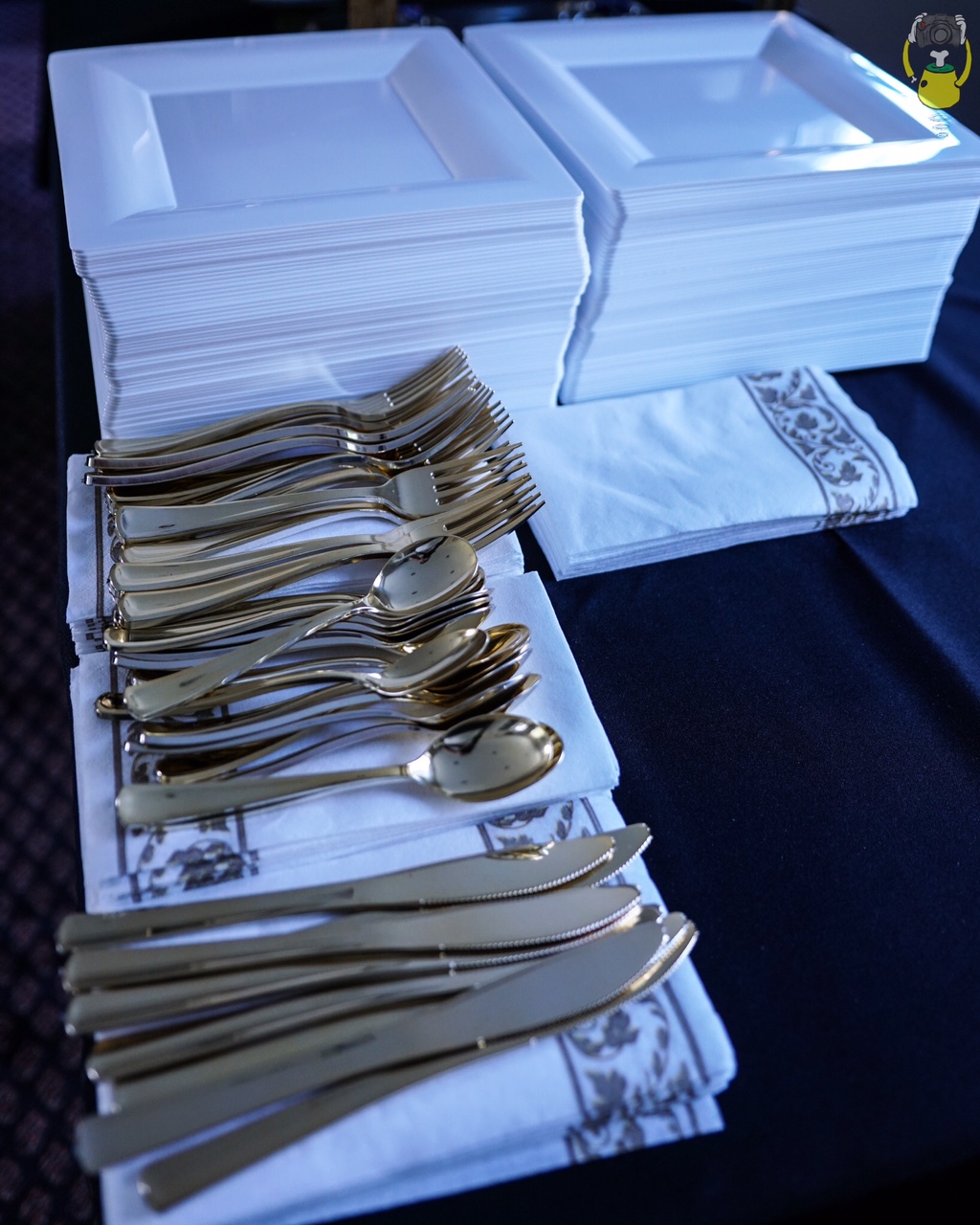 Arranged Food and Objects