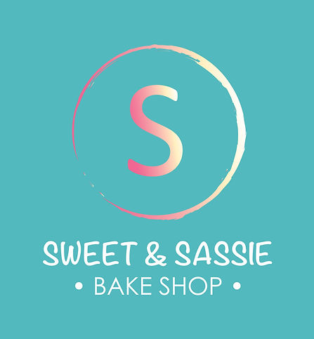 Sweet & Sassie logo w teal back.JPG