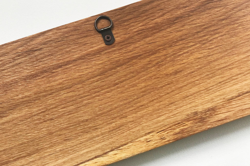 Thumbnail: Personalised Engraved Reclaimed Solid Oak Wood Sign