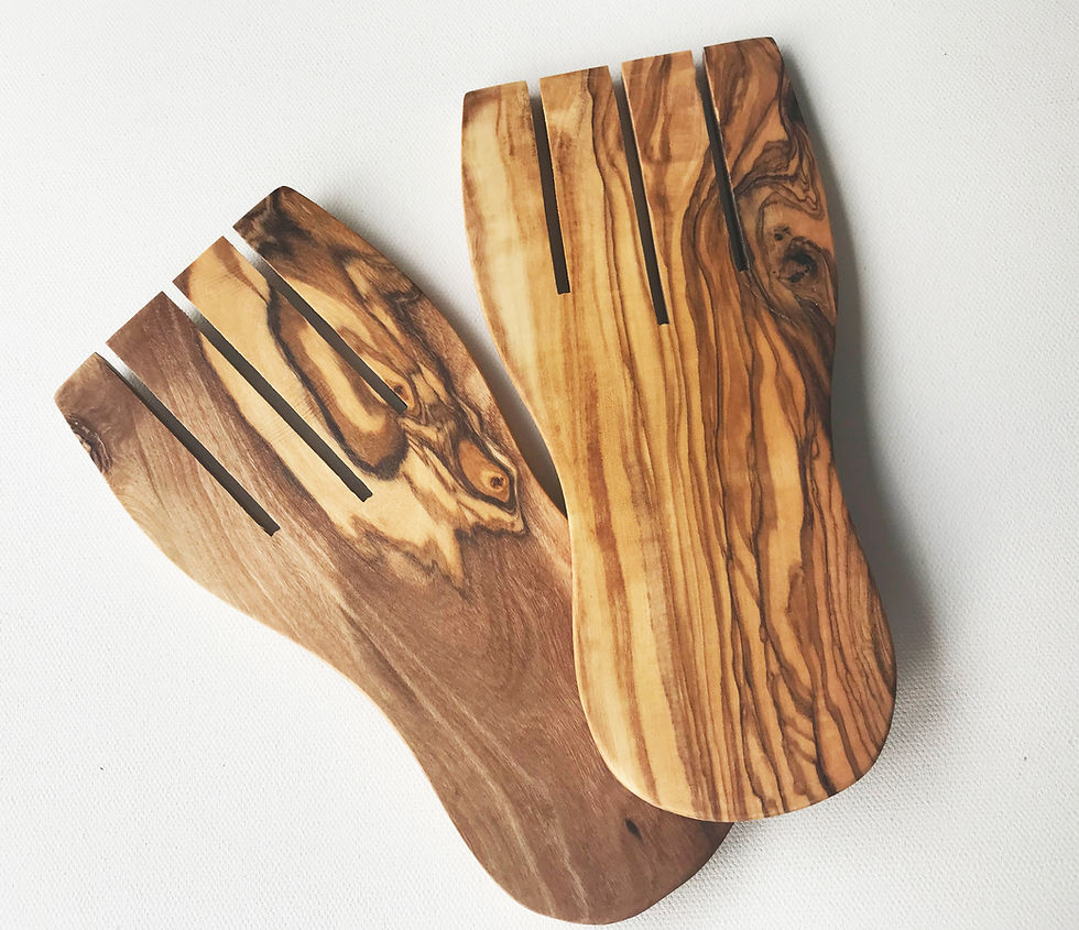 Thumbnail: Olive Wood Salad Hands