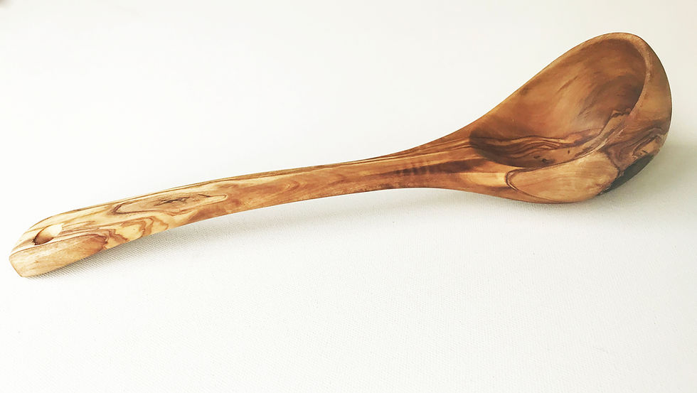 Thumbnail: Olive Wood Ladle, Serving Ladle