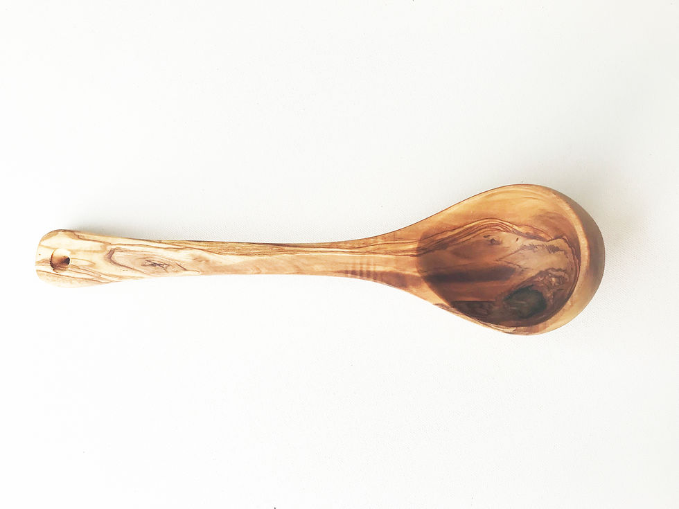 Thumbnail: Olive Wood Ladle, Serving Ladle