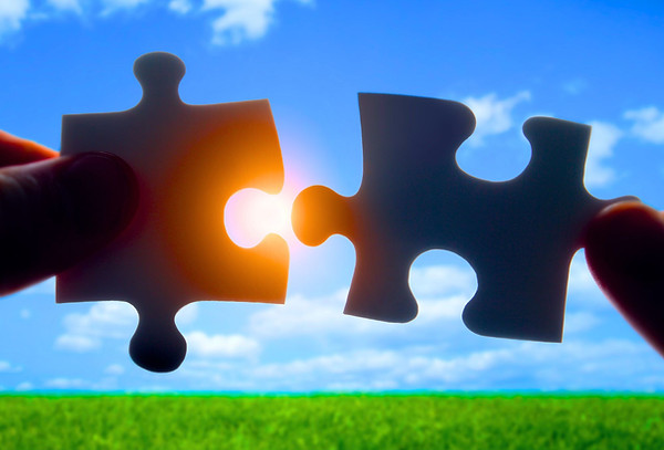 Das Leben ist ein Puzzle, das man zusammenbauen kann!