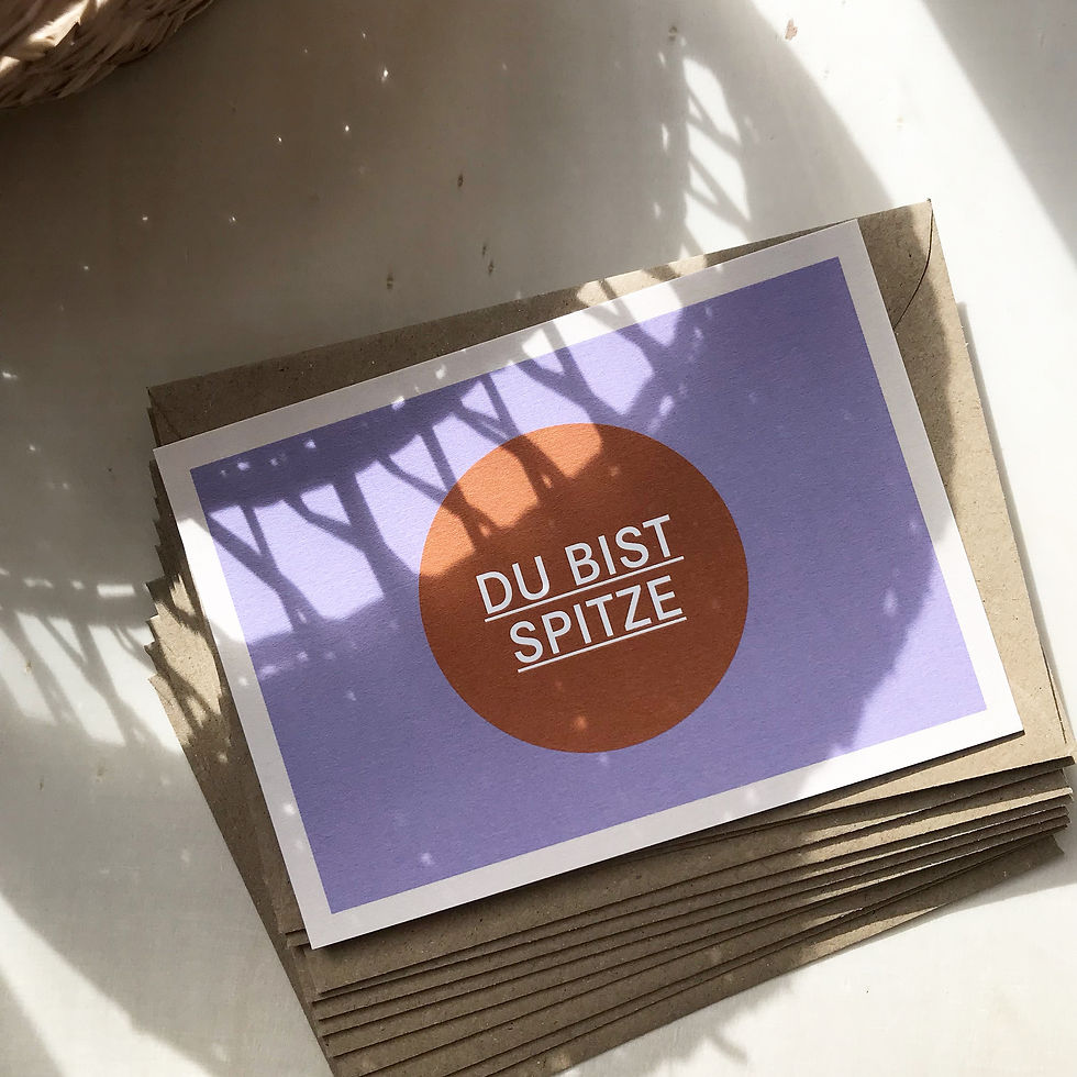 DU BIST SPITZE - Postkarte