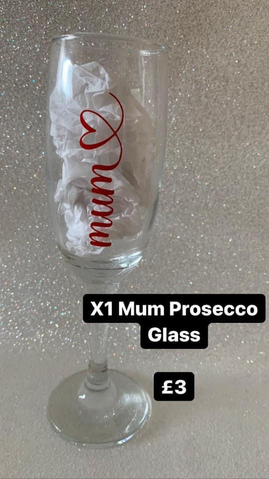 Mum Prosecco Glass