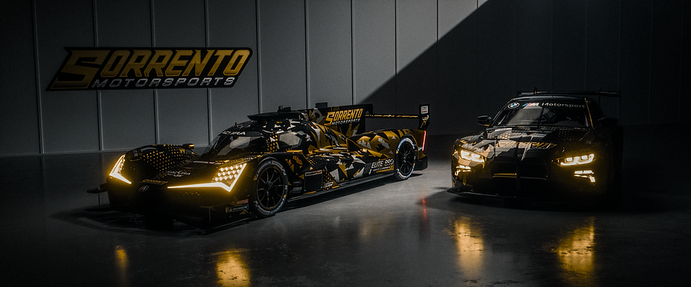 Acura GTP and BMW GT3