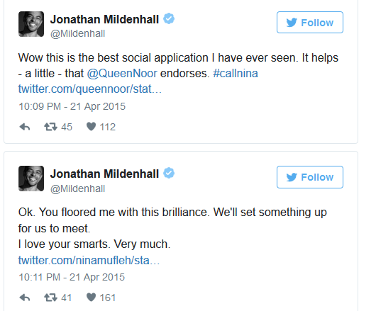 Airbnb offered interview on twitter