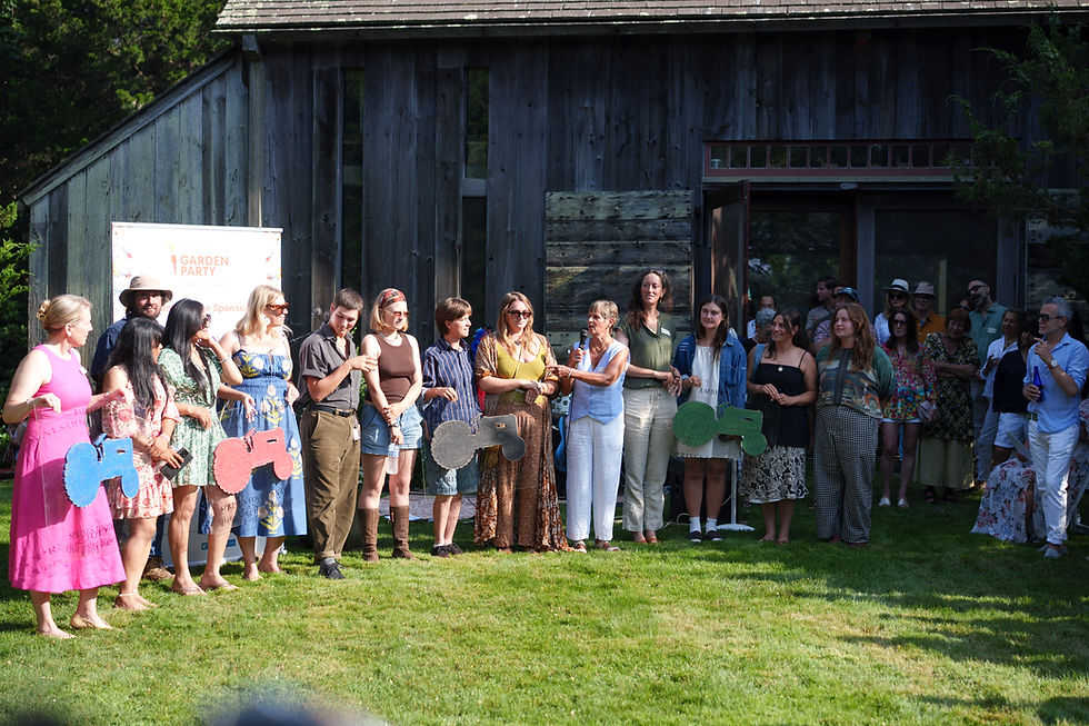 Special plaques celebrating our Farm Partners