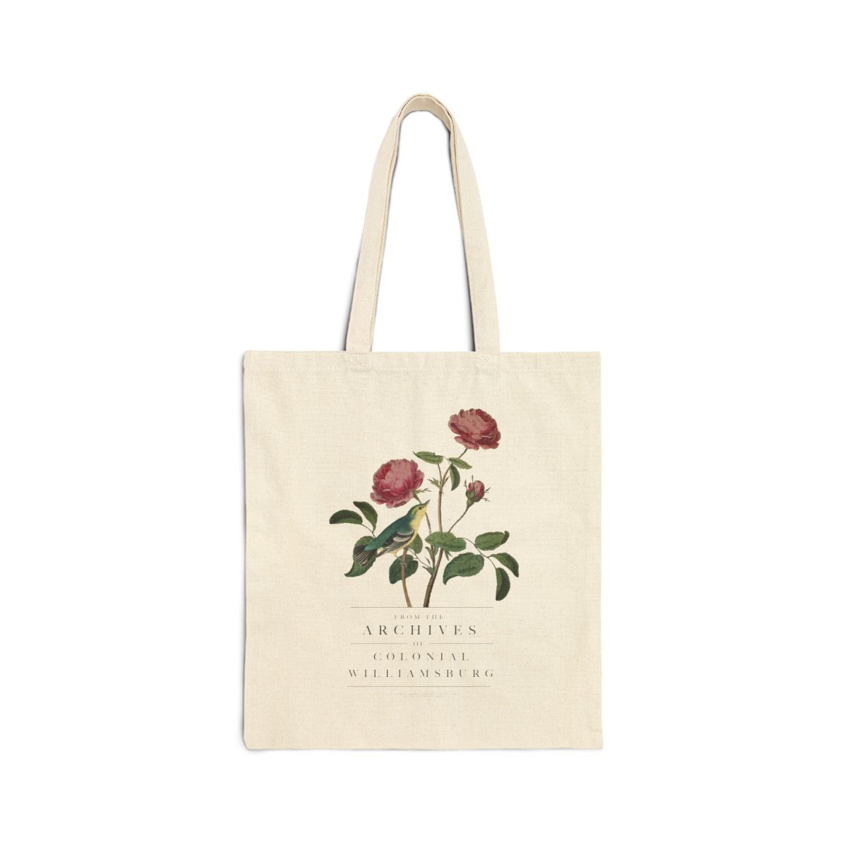 Peony Cotton Tote Bag
