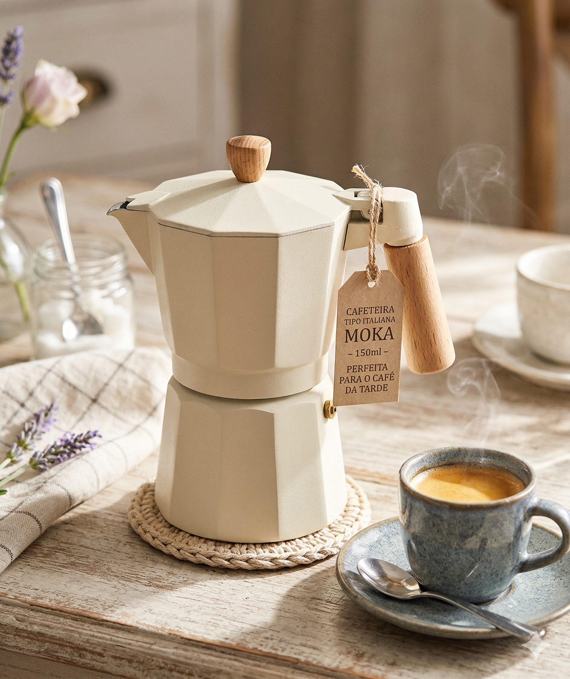Cafeteira Tipo Italiana Moka - 150ml