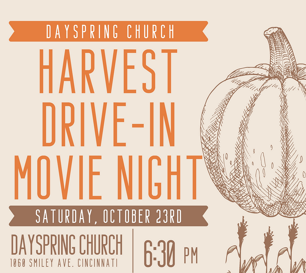 Harvest Drive-In Movie Night