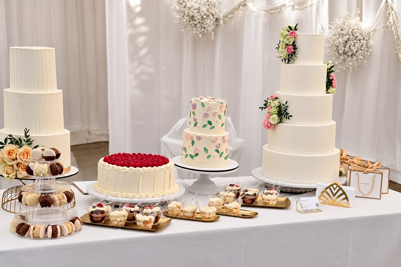 Andreea Moloci wedding cakes, macarons and handmade desserts