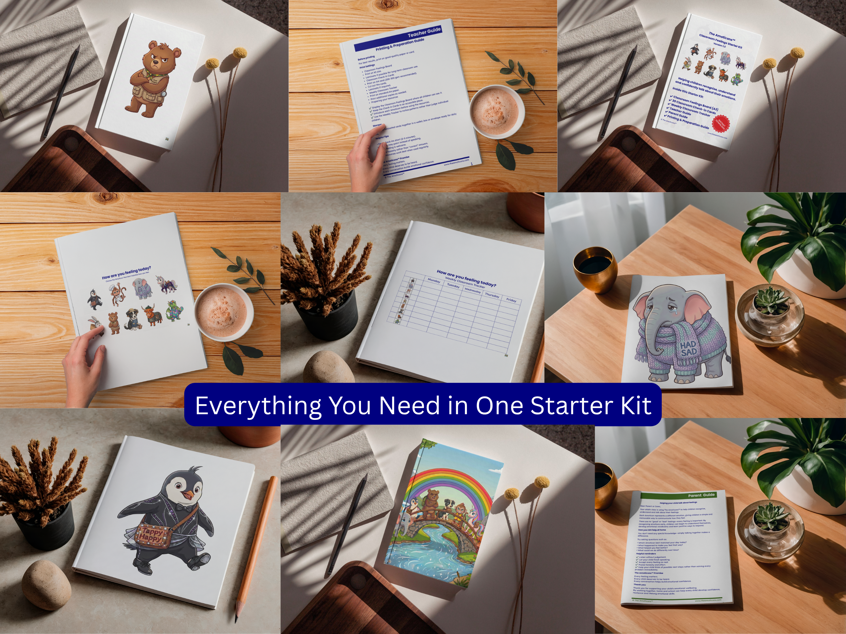 The Amoticons™ Classroom Feelings Starter Kit