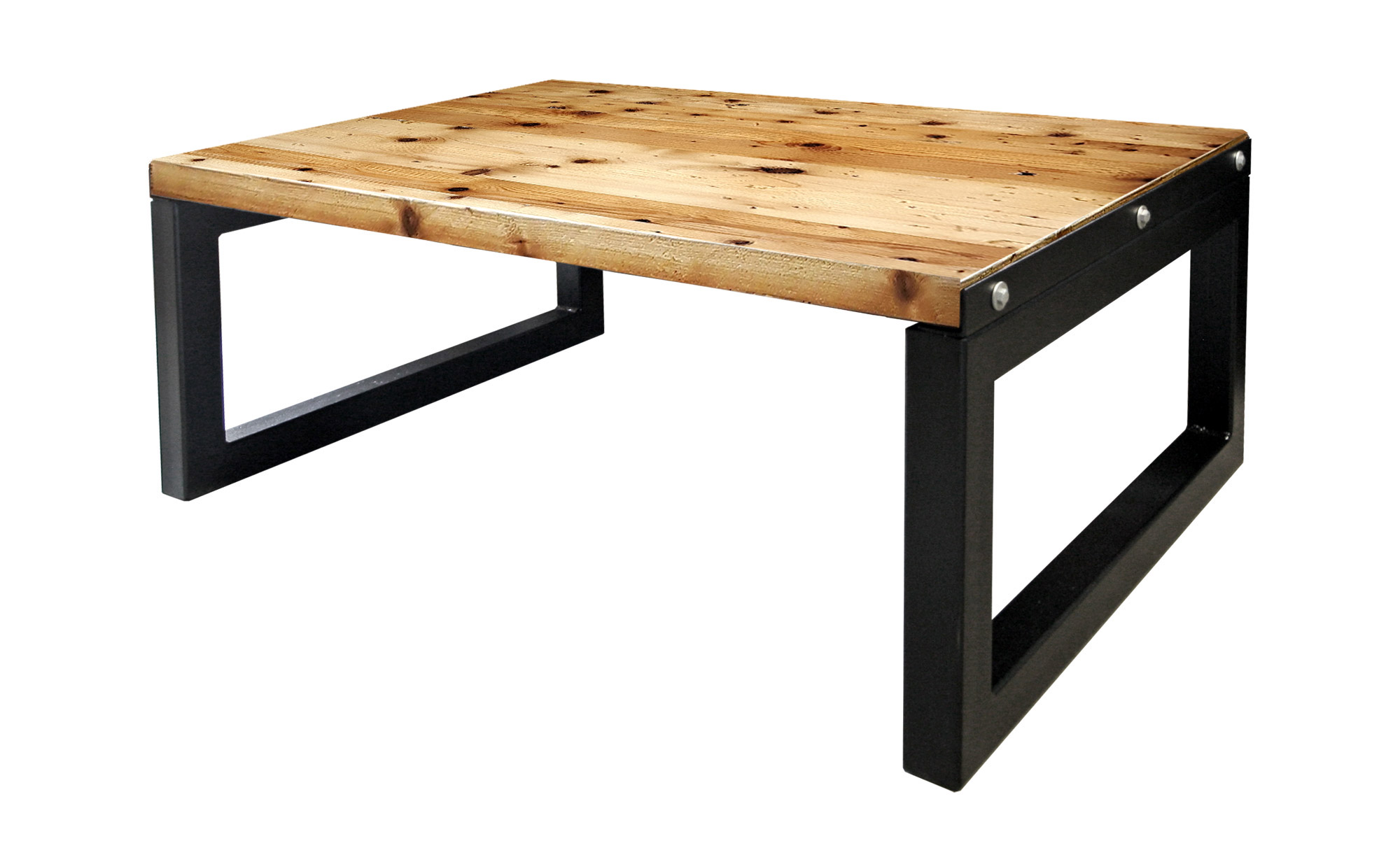 TABLE BASSE EN BOIS DE GRANGE