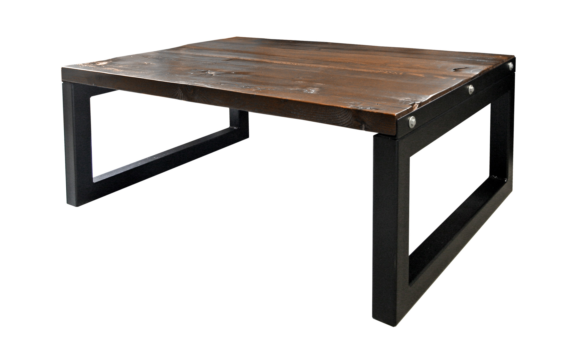TABLE BASSE EN BOIS DE GRANGE