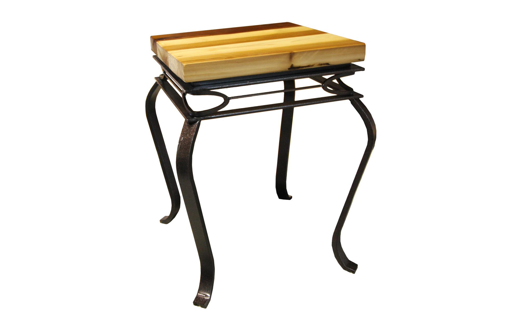 END TABLE BARN WOOD