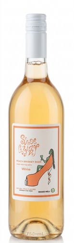 PEACH WINE WHISKEY SOUR | Shoe Crazy Wine